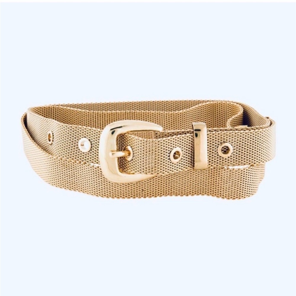Ralph Lauren Gold Mesh Belt